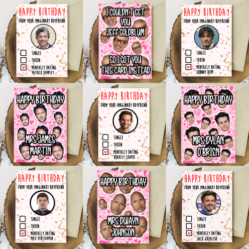 Celeb Birthday Card