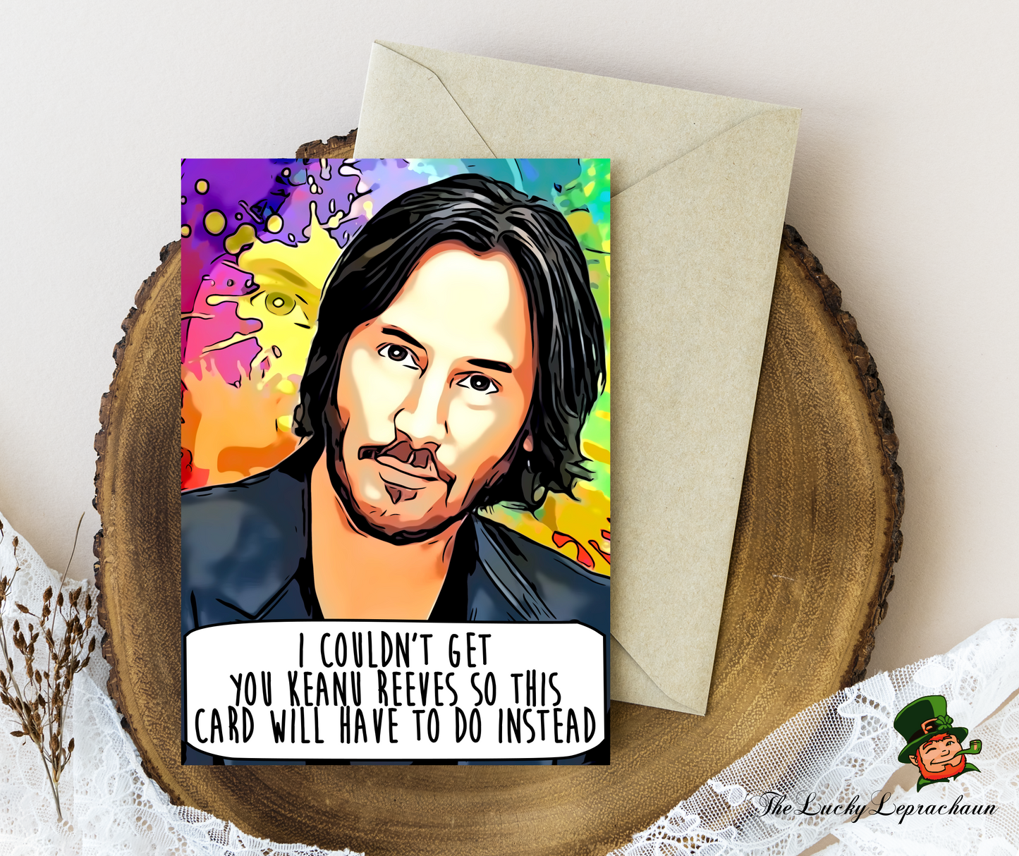 keanu reeves Birthday Card