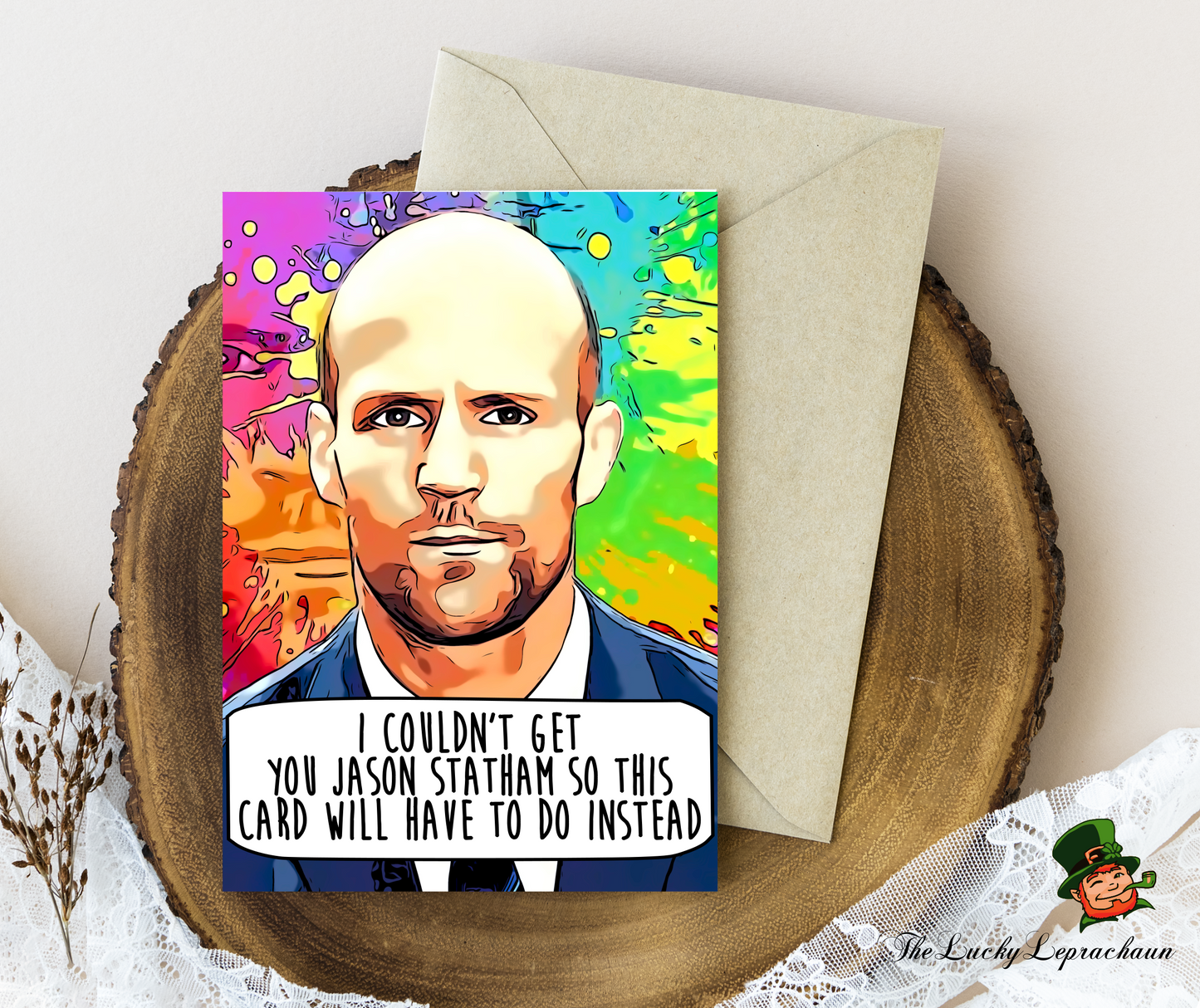 Jason Statham Birthday Card