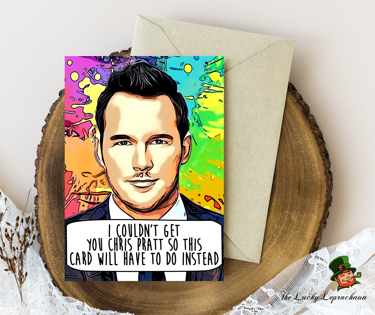 Chris Pratt Birthday Card