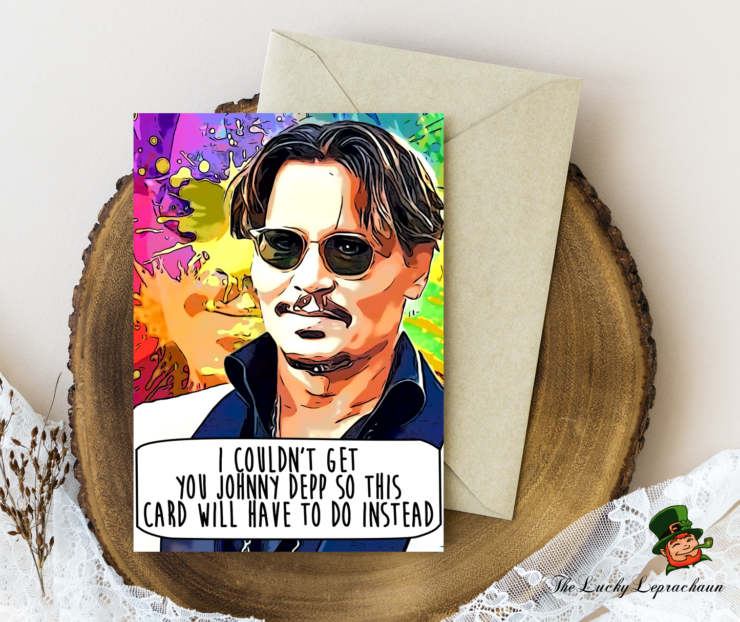 Johnny Depp Birthday Card