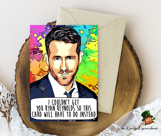 ryan reynolds Birthday Card