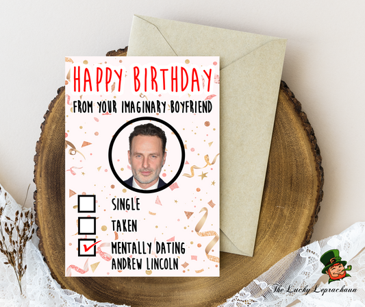 Andrew Lincoln Birthday Card