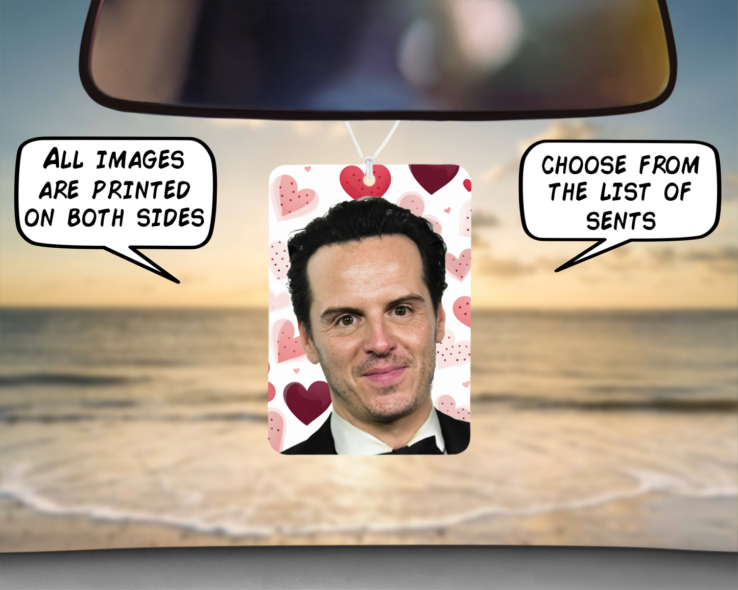 Car Air Freshener Andrew Scott