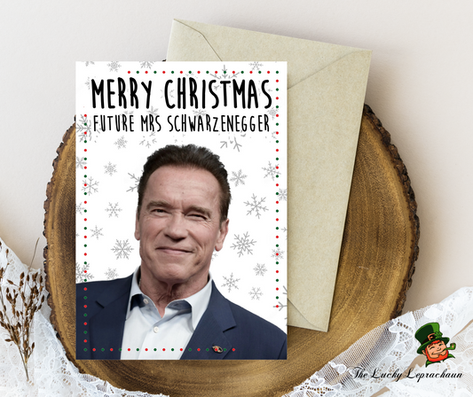 Arnold Schwarzenegger Christmas Card