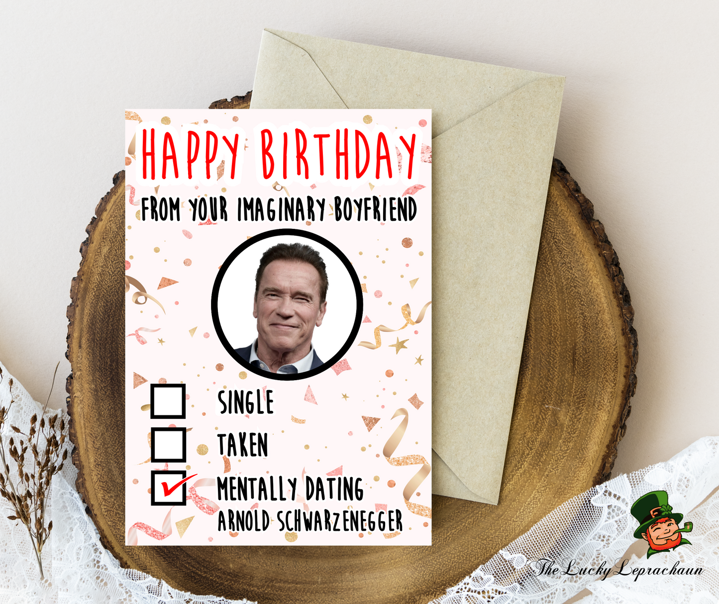 Arnold Schwarzenegger  Birthday Card