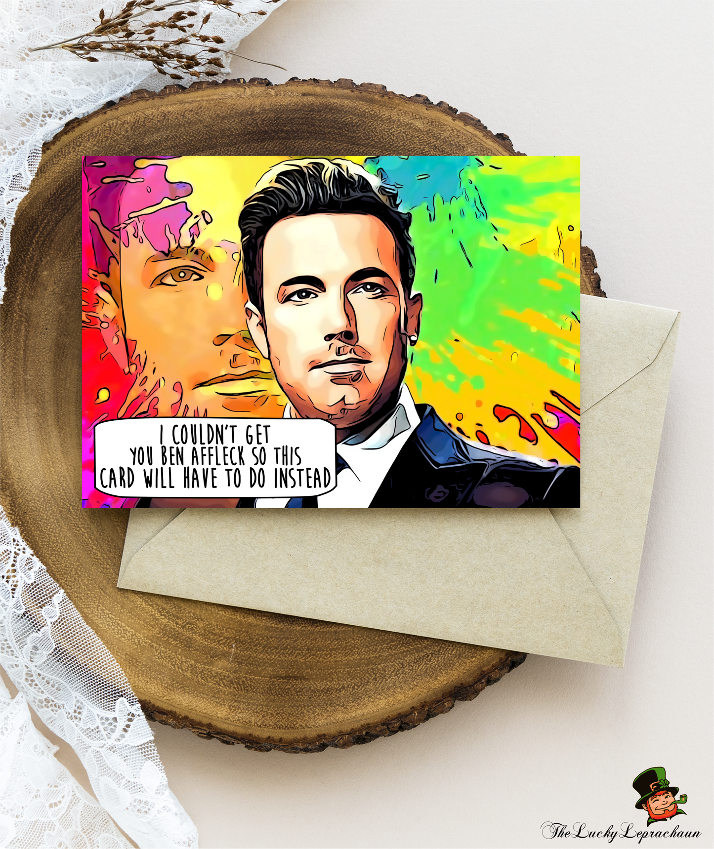 Ben affleck Birthday Card