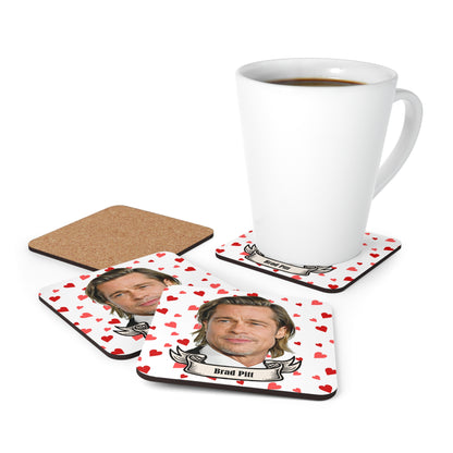 Brad Pitt coaster