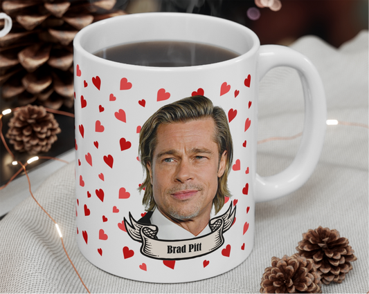 Brad Pitt Celeb Mug