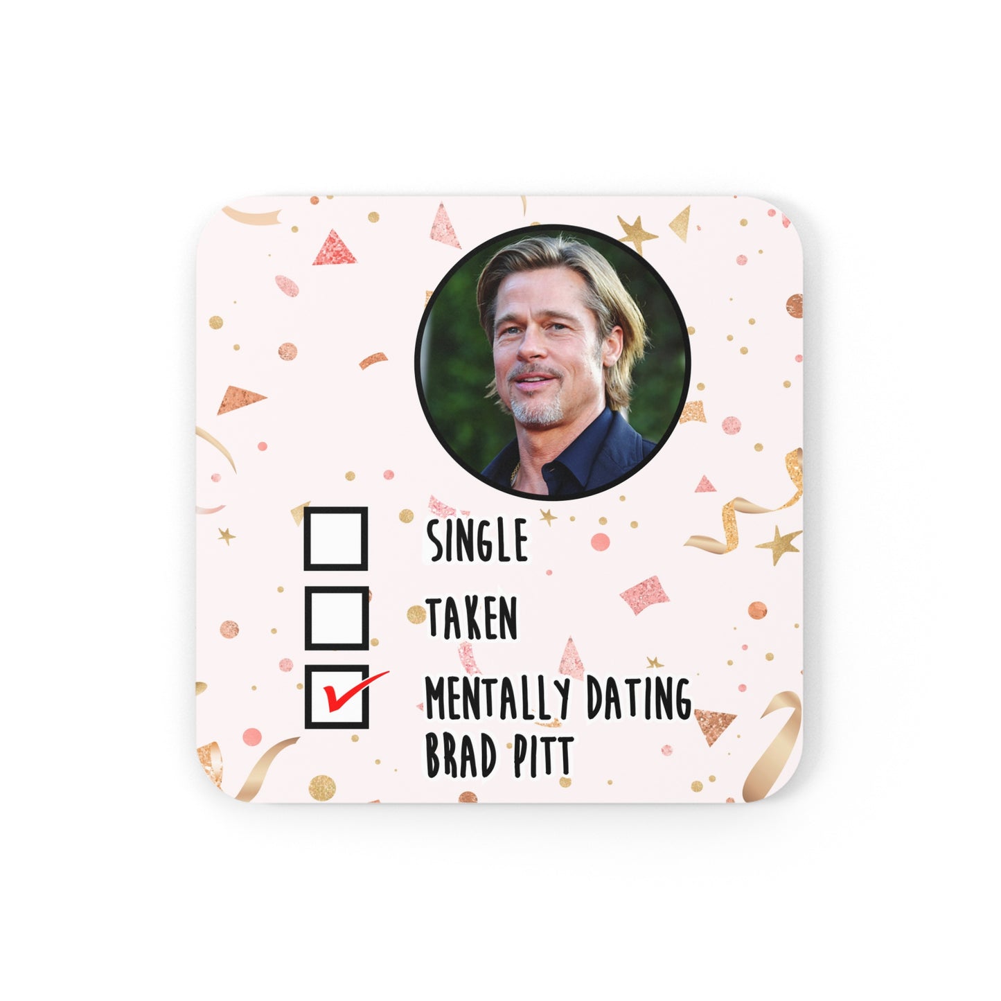 Brad Pitt coaster