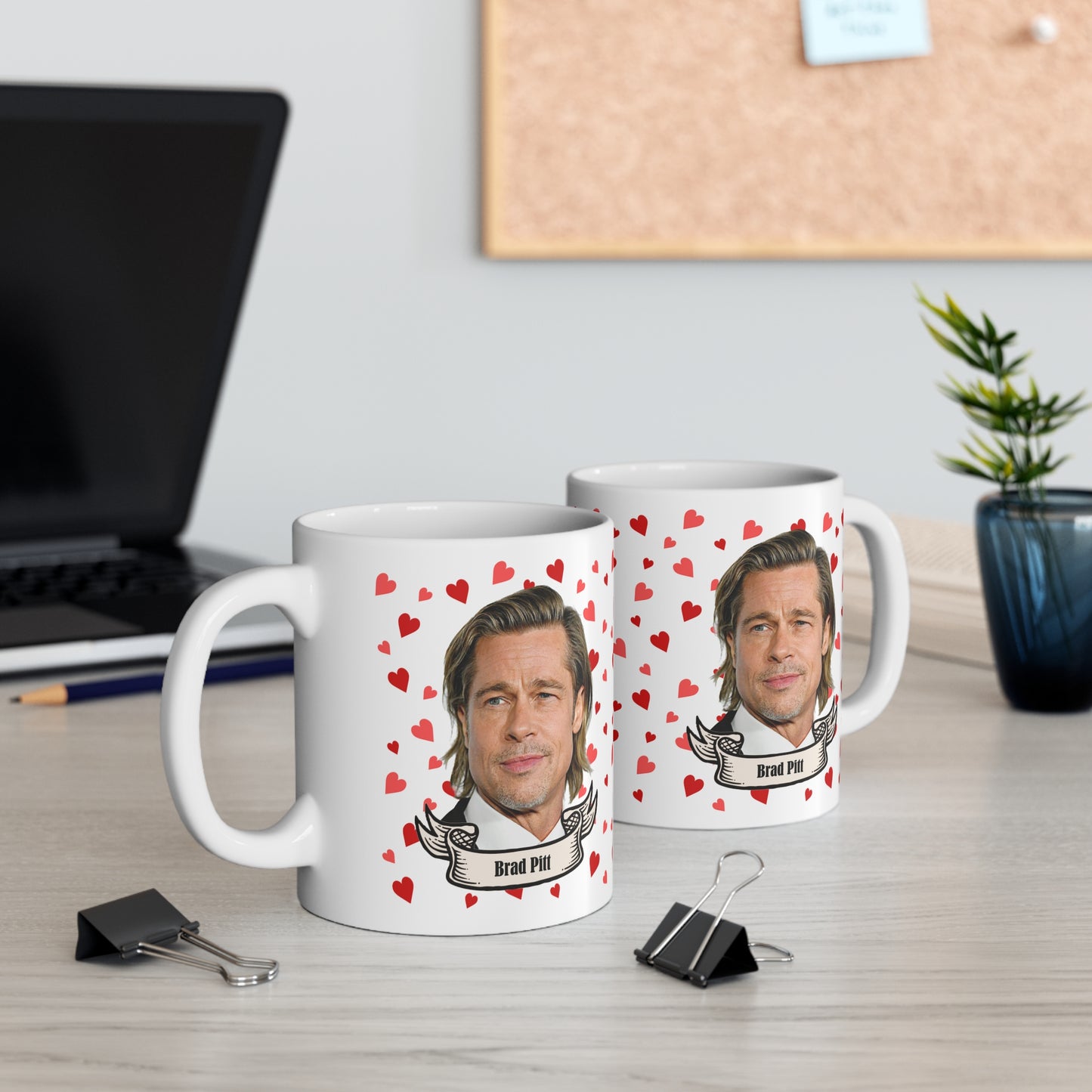 Brad Pitt Celeb Mug