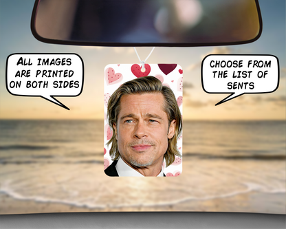 Car Air Freshener Brad Pitt