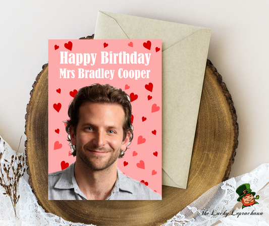 Bradley cooper Birthday Card