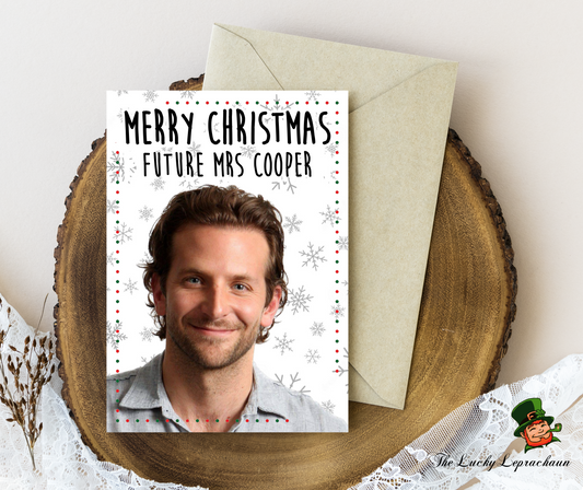 Bradley cooper Christmas Card