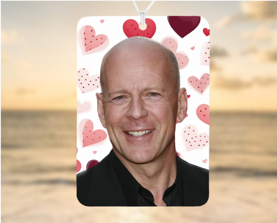 Car Air Freshener Bruce Willis