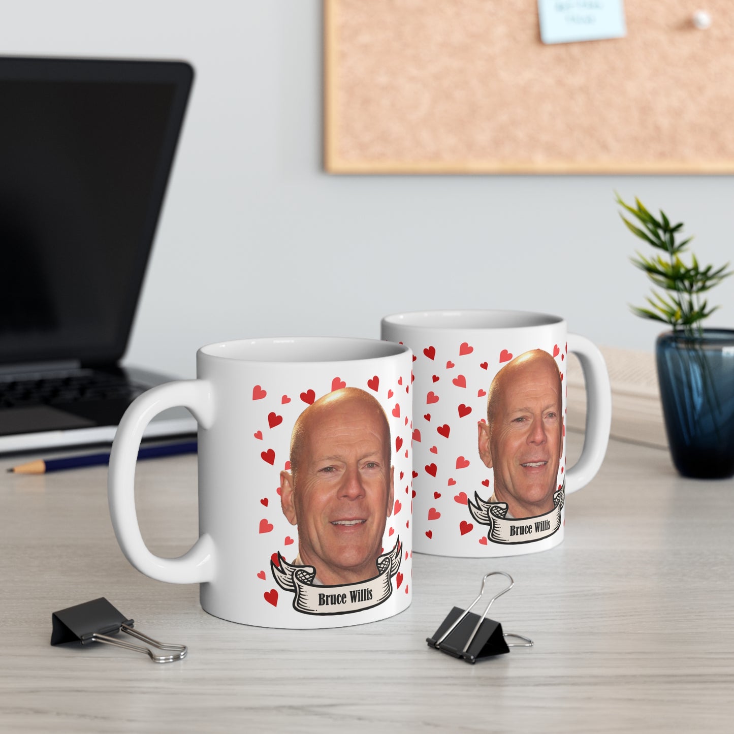 Bruce Willis Celeb Mug