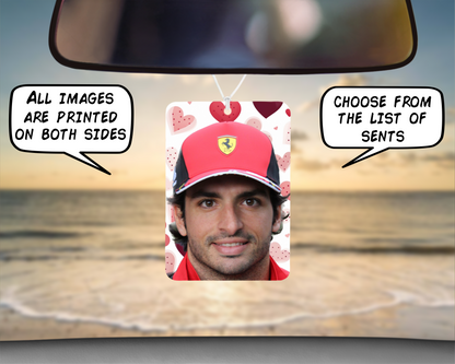 Car Air Freshener Carlos Sainz