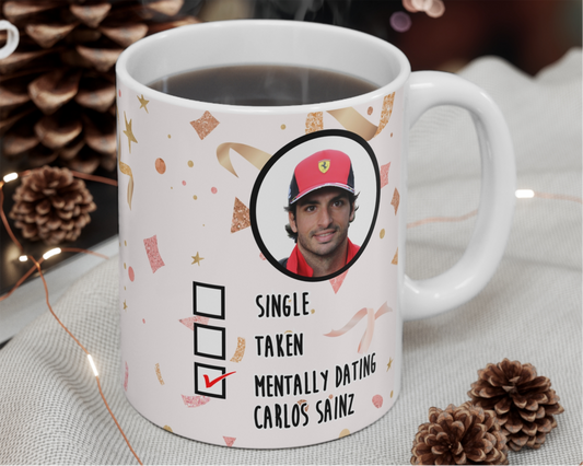 Carlos sainz Celeb Mug