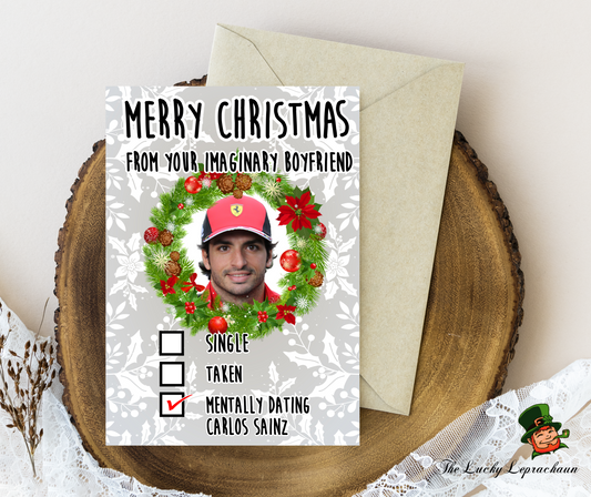 Carlos sainz Christmas Card