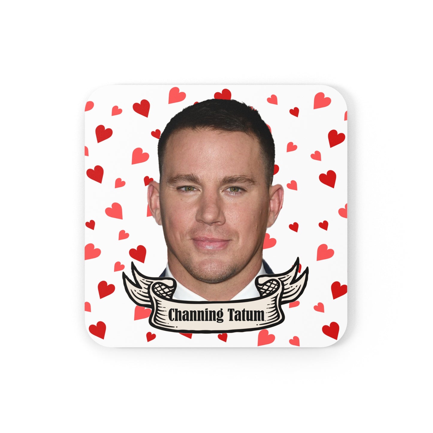 Channing Tatum coaster