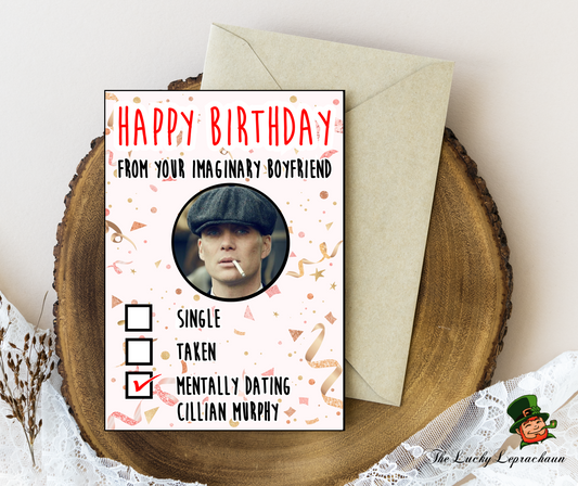 Cillian Murphy Birthday Card