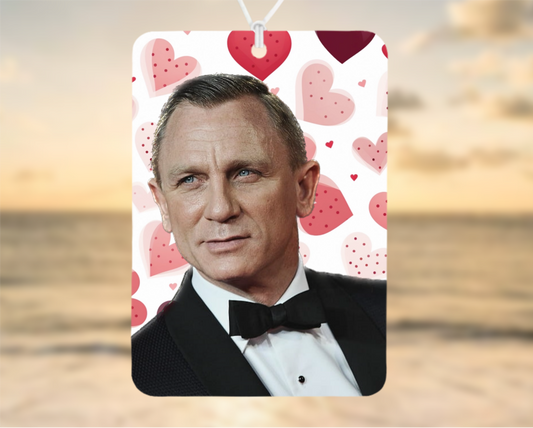 Car Air Freshener Daniel Craig