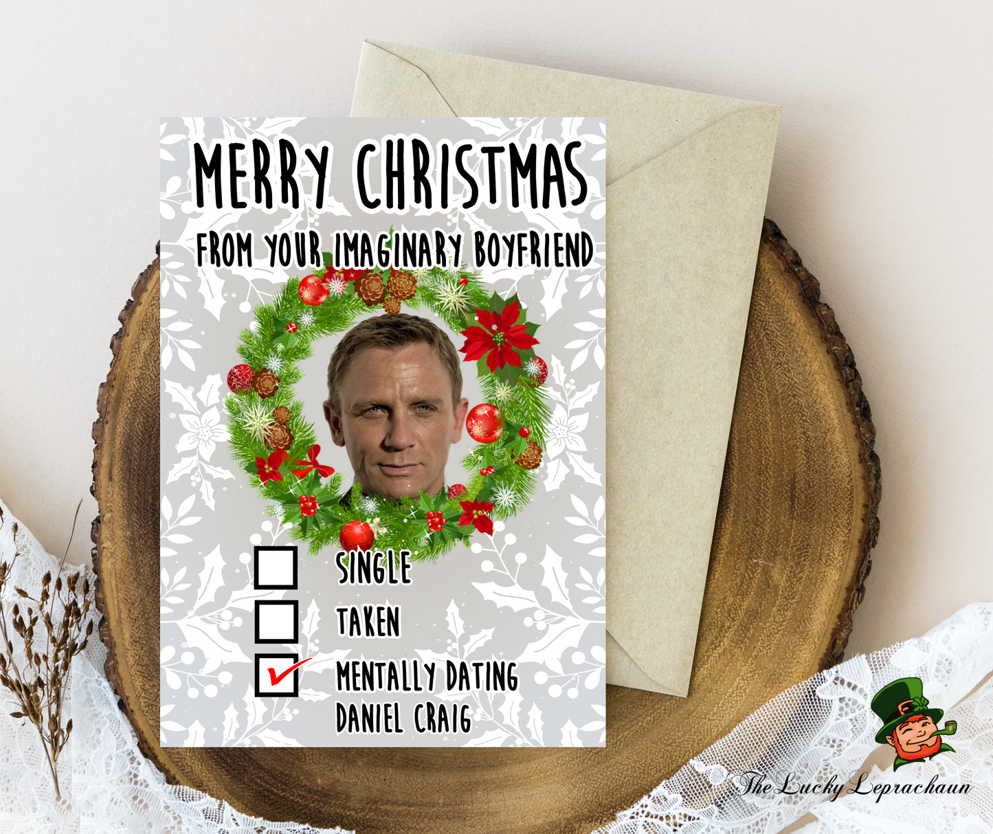 Daniel Craig Christmas Card