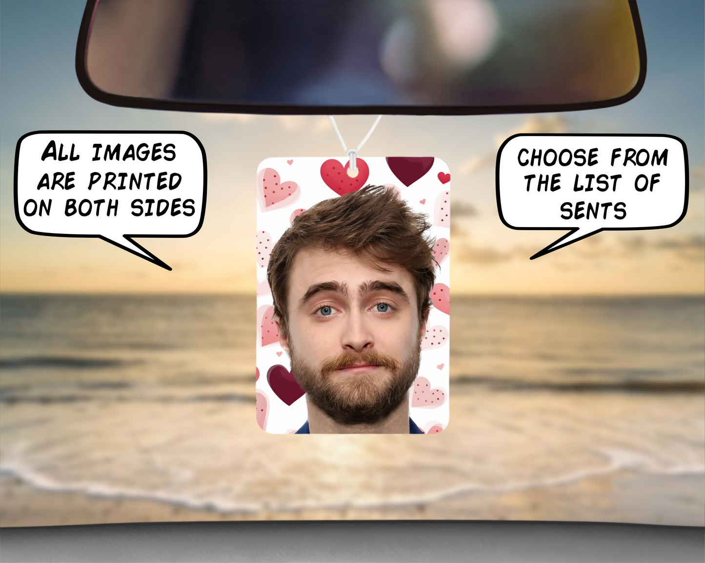 Car Air Freshener Daniel Radcliffe