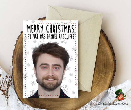 Daniel Radcliffe Christmas Card