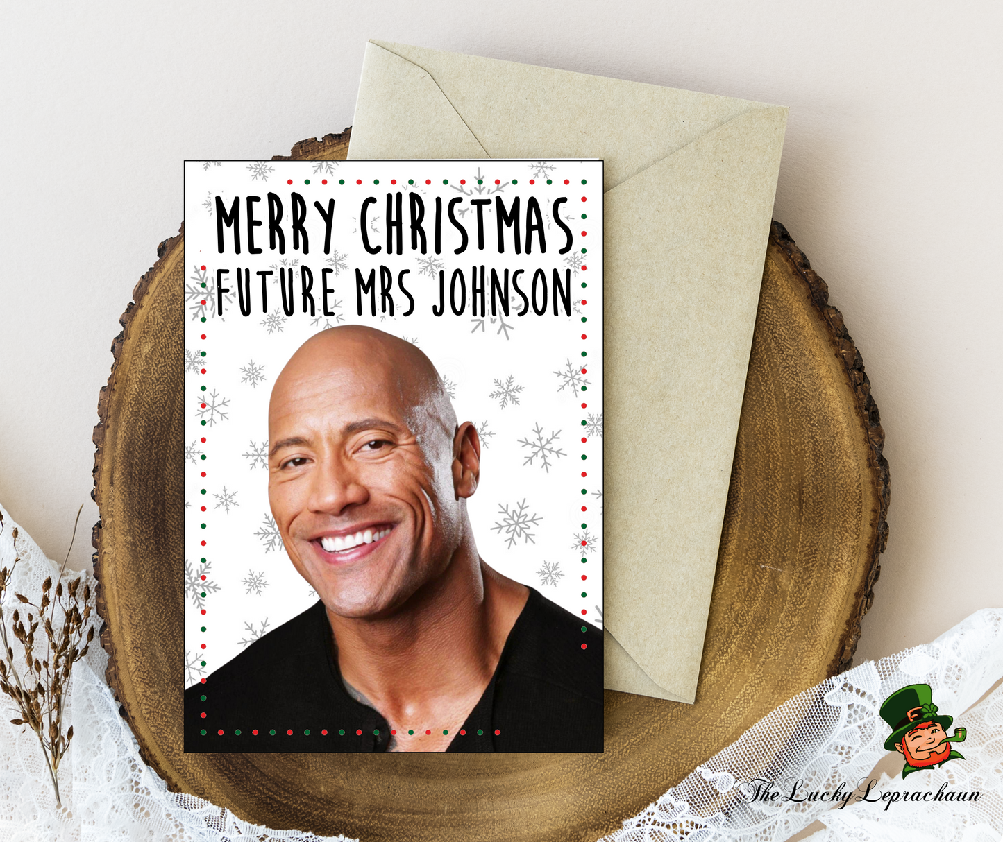 Dwayn Johnson Christmas Card