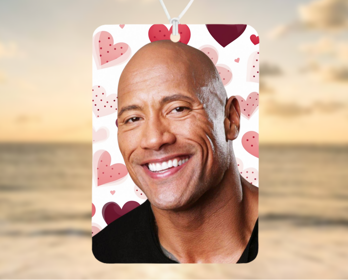 Car Air Freshener Dwayne Johnson