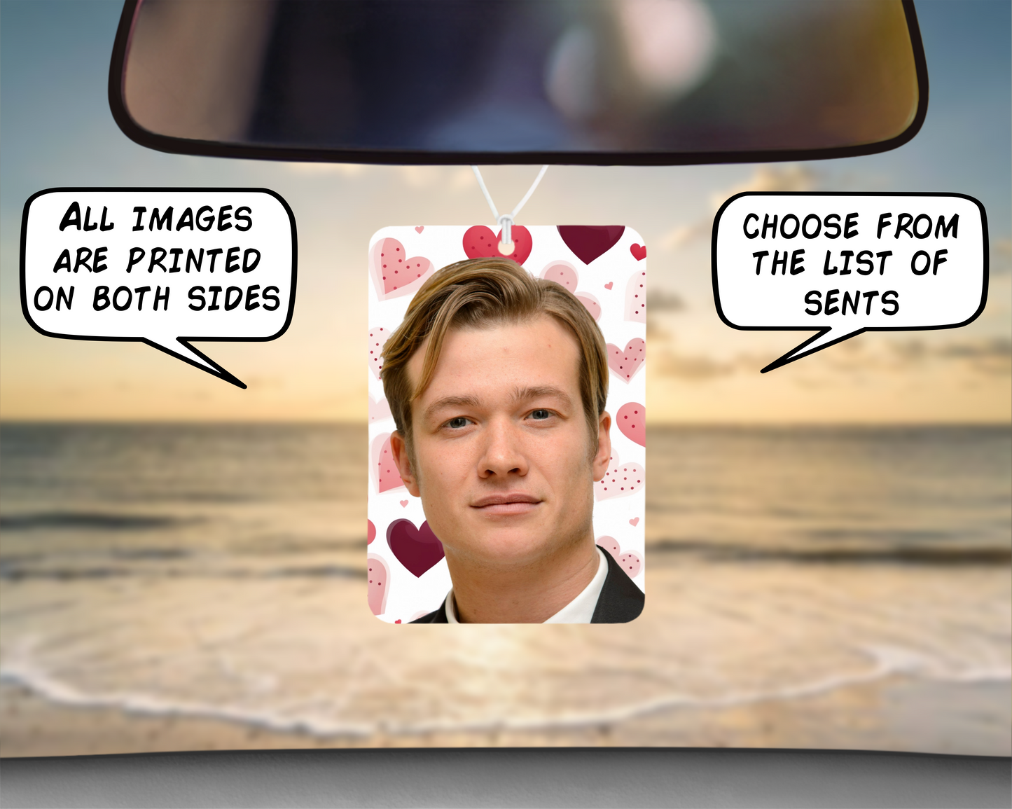 Car Air Freshener Ed Speleers