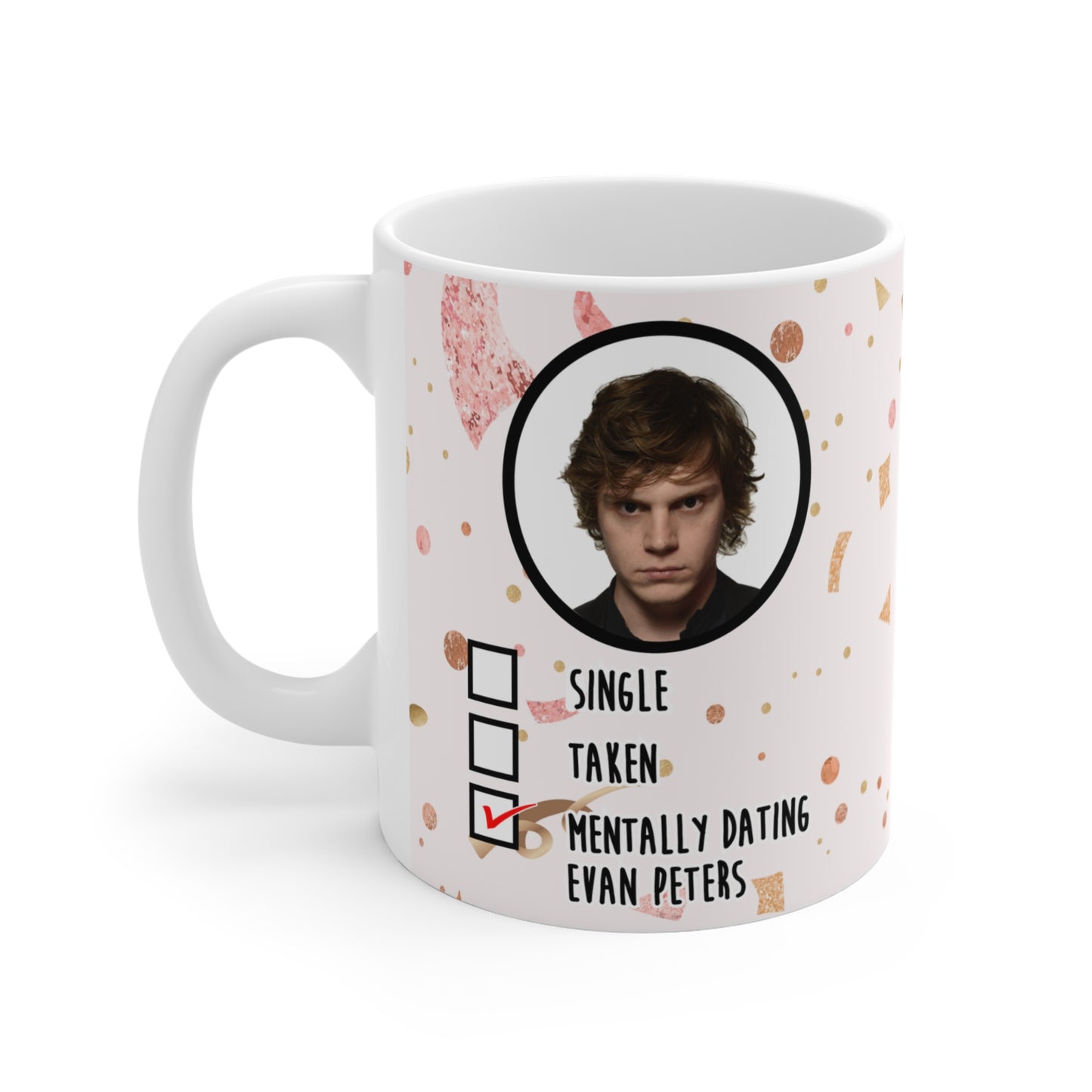 Evan Peters Celeb Mug