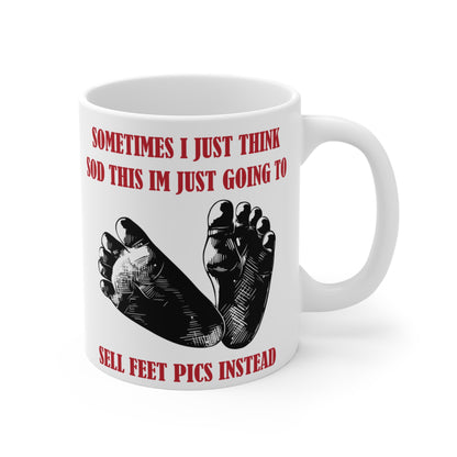 Foot Joke Mug