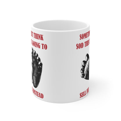 Foot Joke Mug