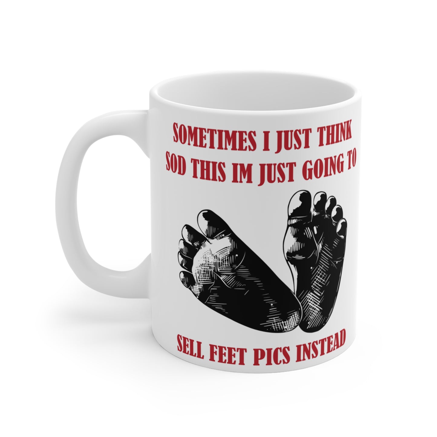 Foot Joke Mug