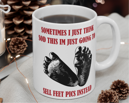 Foot Joke Mug