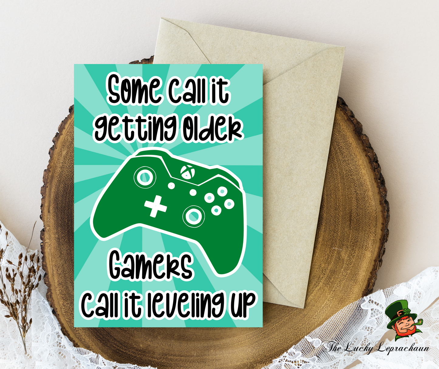 Gamer Birthday Card