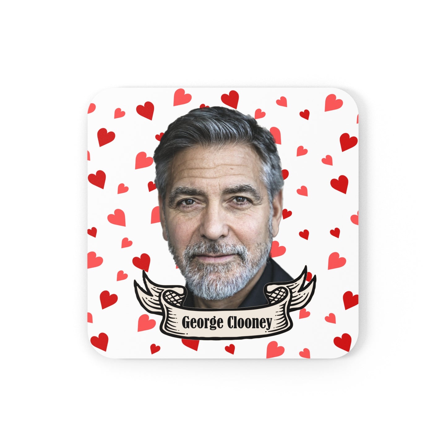 George Clooney coaster