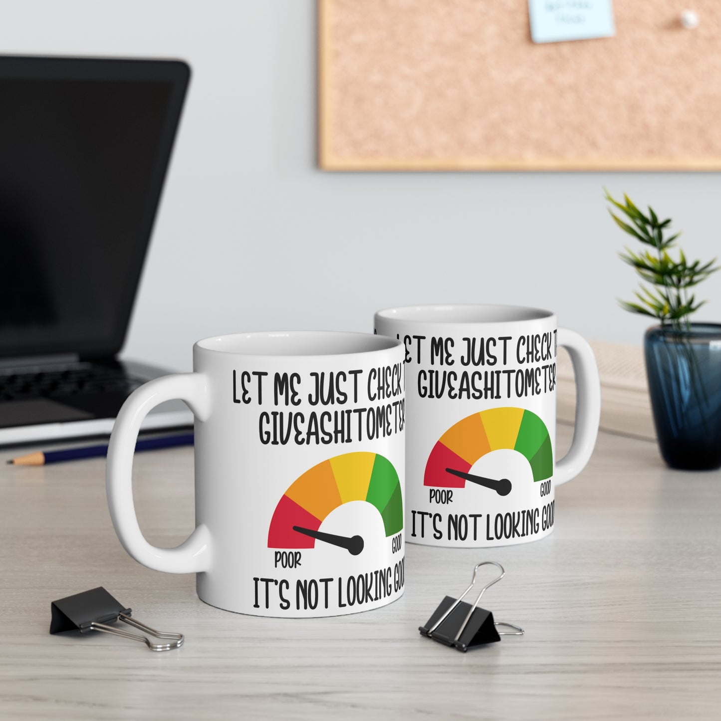 Give a shit Joke Mug