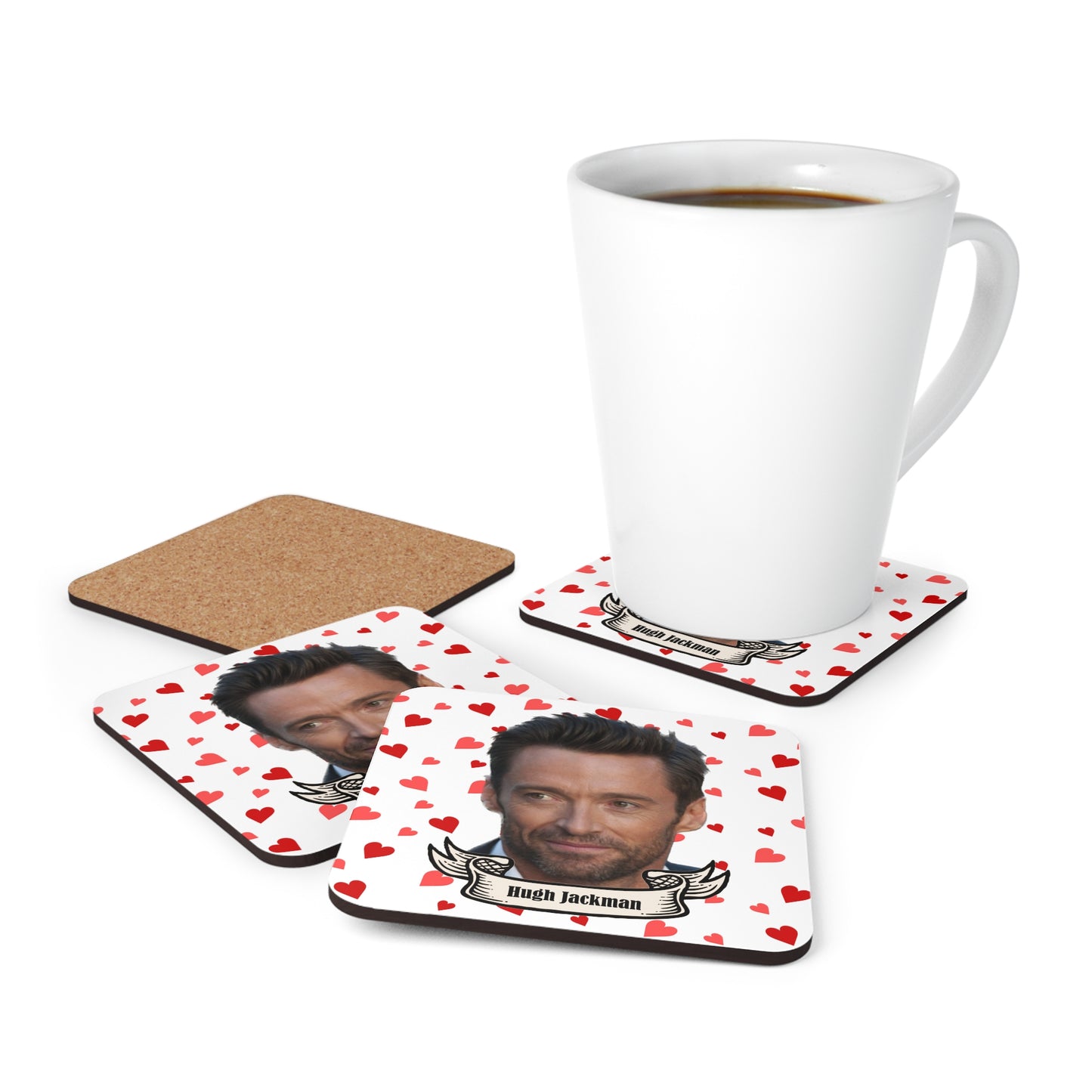 Hugh Jackman coaster