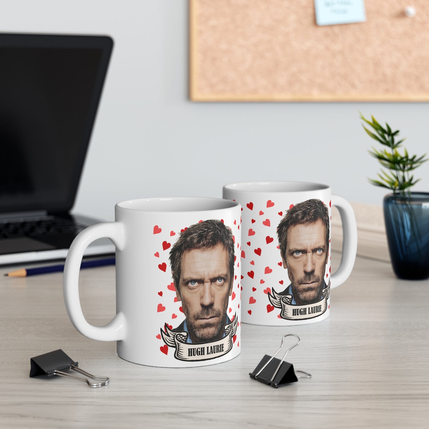 Hugh Laurie Celeb Mug