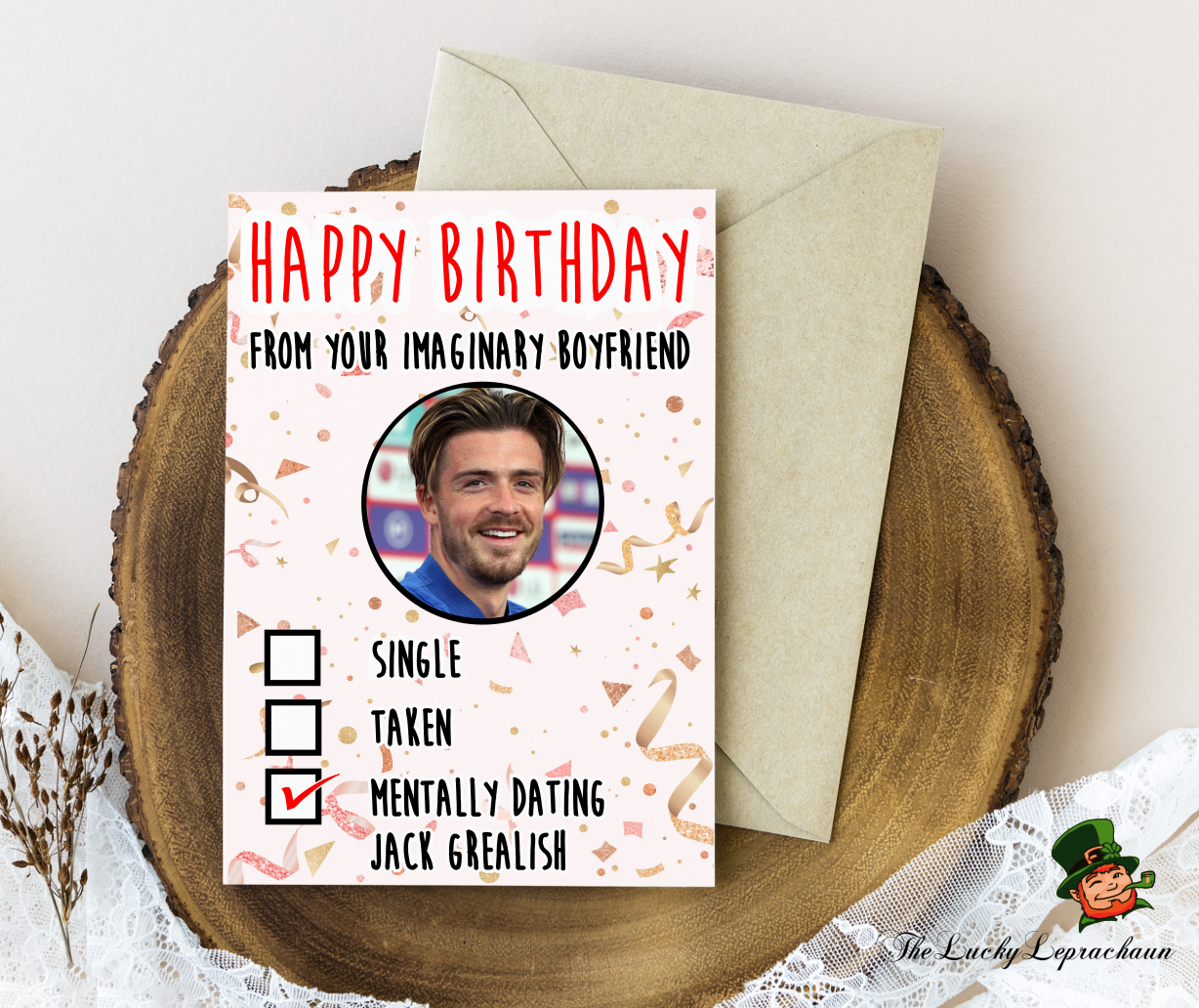 Jack Grealish Birthday Card