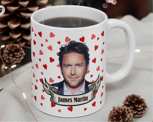 James Martin Celeb Mug