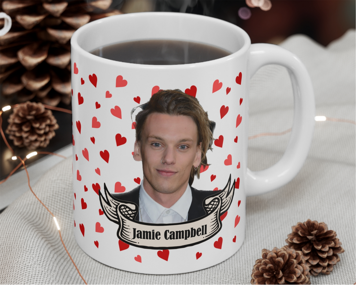 Jamie Campbell Celeb Mug