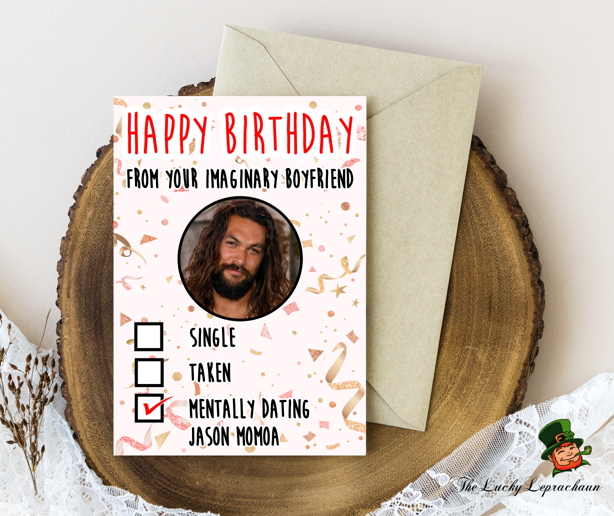 Jason Momoa Birthday Card