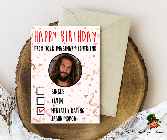 Jason Momoa Birthday Card