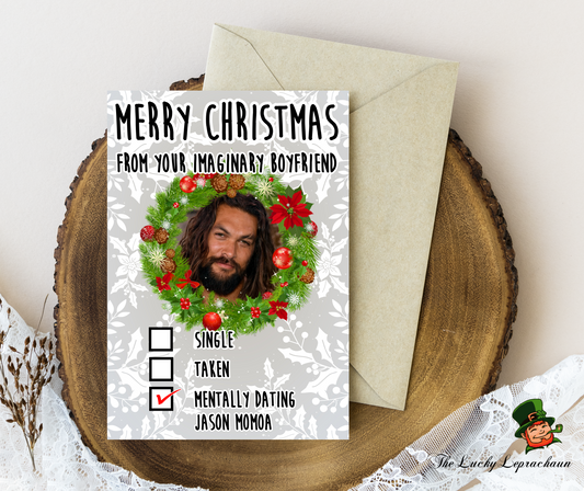 Jason Momoa Christmas Card