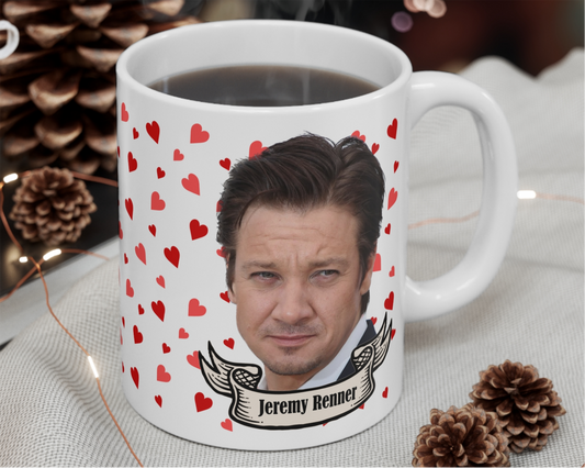 Jeremy Renner Celeb Mug