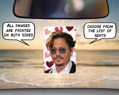 Car Air Freshener Johnny Depp